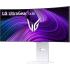LG UltraGear 34GX90SA-W – 34” WQHD Curved OLED (240Hz) White- Gaming Monitor